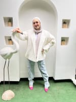 Angelic jacket in white 