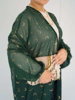 Galaxy kimono in olive 