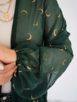 Galaxy kimono in olive 