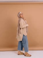 Ellen top in beige 