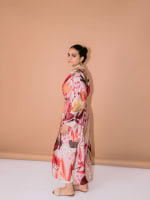 Gardenia silk kimono