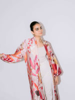 Gardenia silk kimono