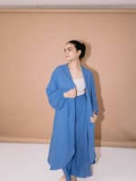 Flowy cardigan in blue 