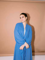 Flowy cardigan in blue 