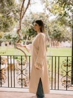 Naomi kaftan with fringes 