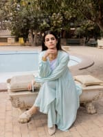 Flowy set - Icy mint green 