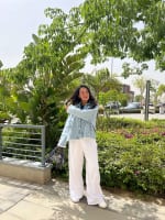 Flowy  pants -  white 