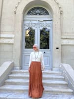 Flowy skirt- Brown