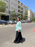 The Ribbon blouse - Mint