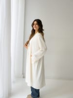 The knit cardigan-offwhite 