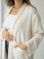 The knit cardigan-offwhite 