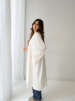 The knit cardigan-offwhite 