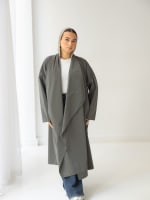 The waterproof coat-Grey