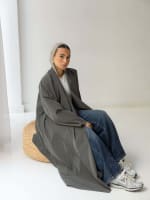 The waterproof coat-Grey