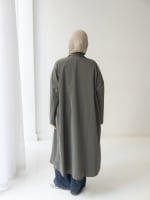The waterproof coat-Grey