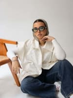 Broderie Anglaise vest