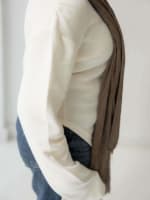 Everyday knit top- off white