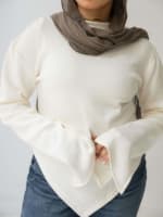 Everyday knit top- off white