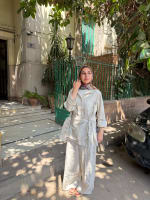Linen pants -beige 