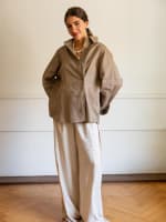 Flowy pants - beige 