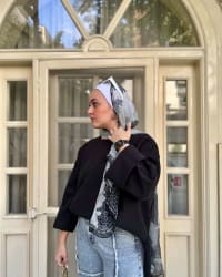 Miren top in black