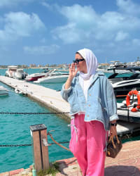 Flowy  pants - pink