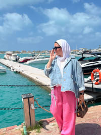 Flowy  pants - pink