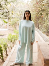 Sophia set - Icy mint green