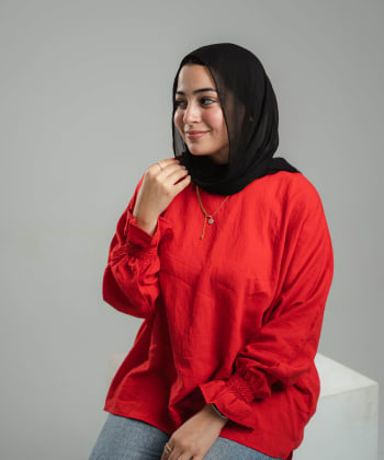 Basic top in red