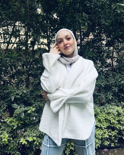 Angelic jacket in white 