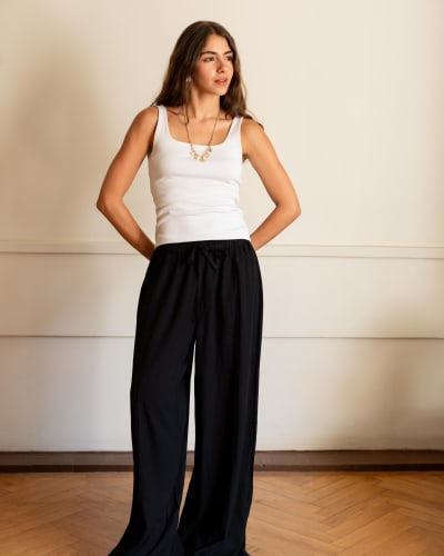 Flowy pants - black