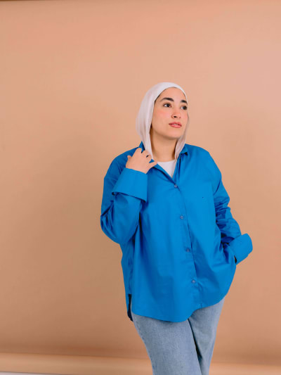 Blue shirt