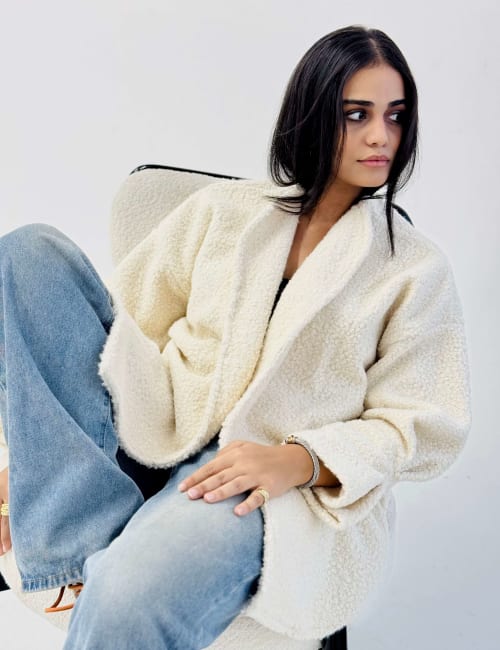 Angelic jacket in off white 