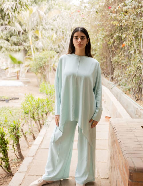 Sophia set - Icy mint green