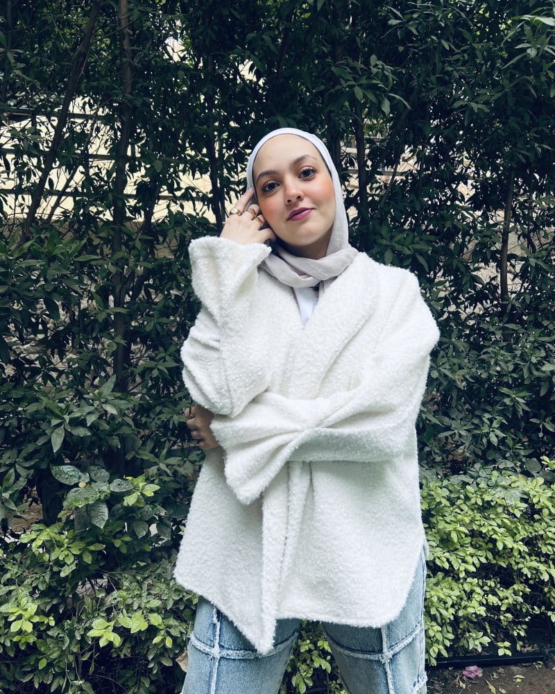 Angelic jacket in white 