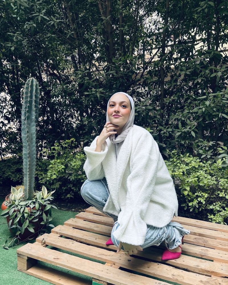 Angelic jacket in white 