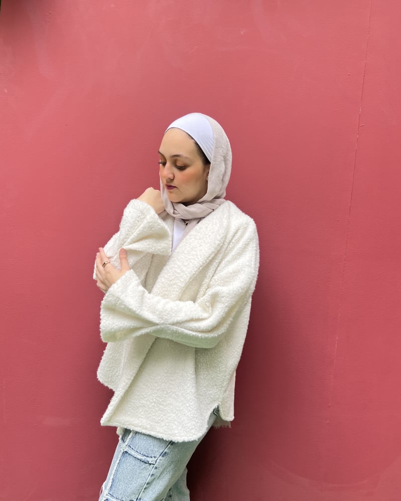 Angelic jacket in white 