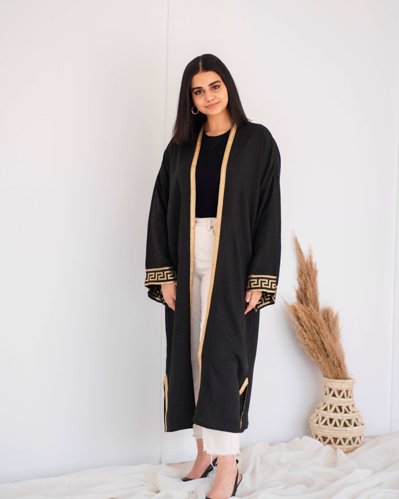  geomitric Calligraphy kaftan 