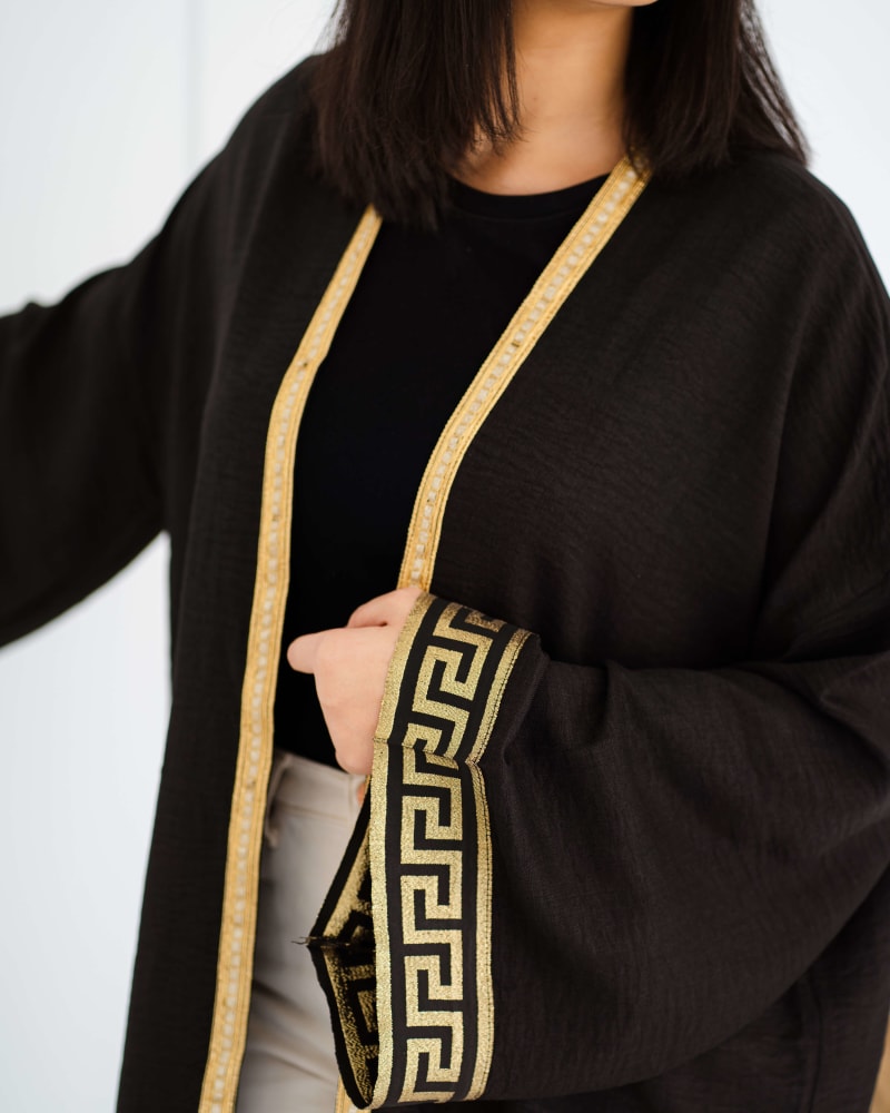  geomitric Calligraphy kaftan 