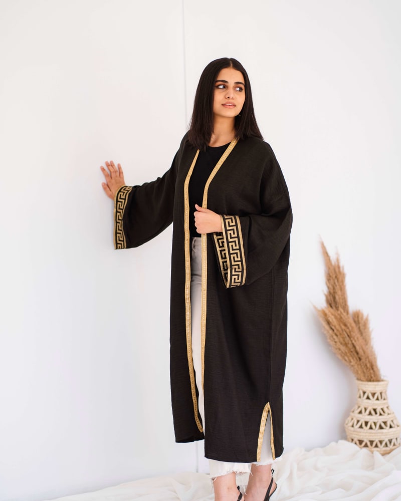  geomitric Calligraphy kaftan 