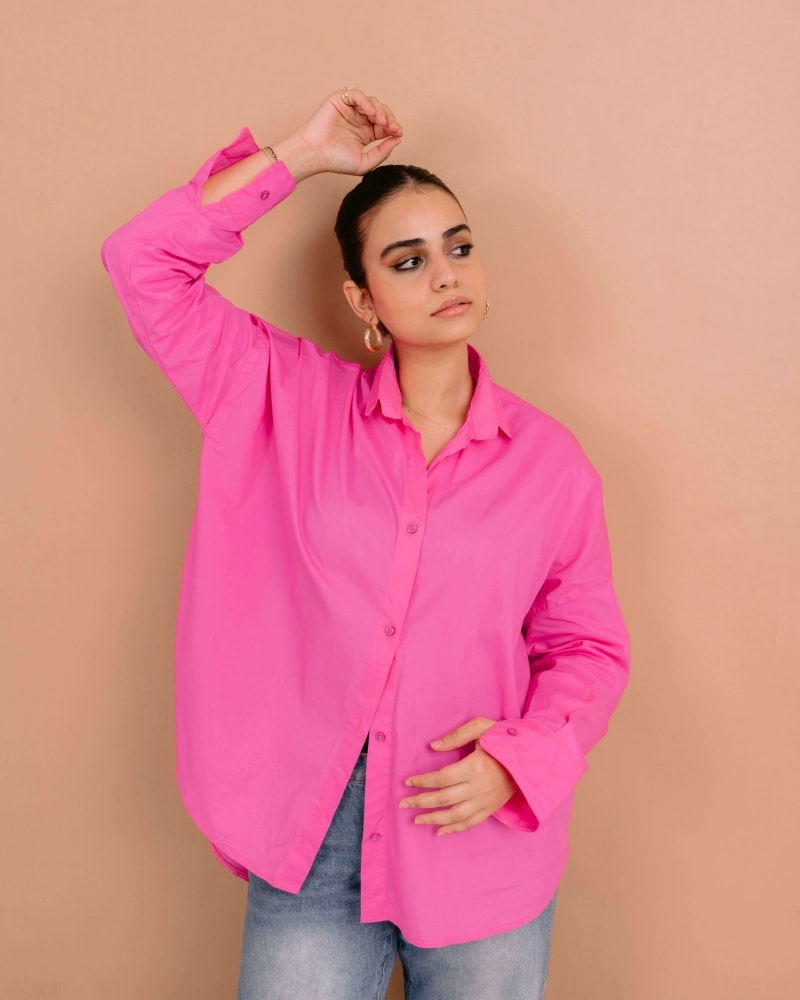 Pink shirt