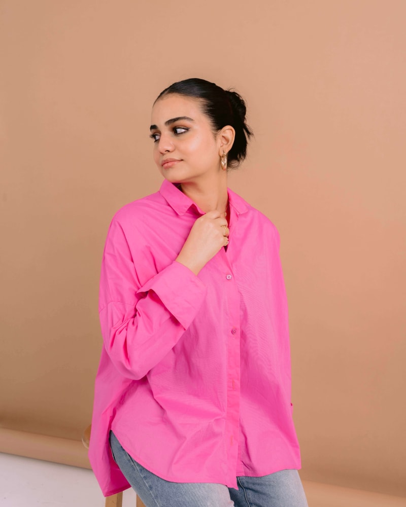 Pink shirt