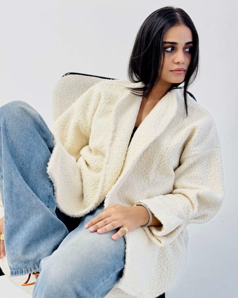 Angelic jacket in off white 