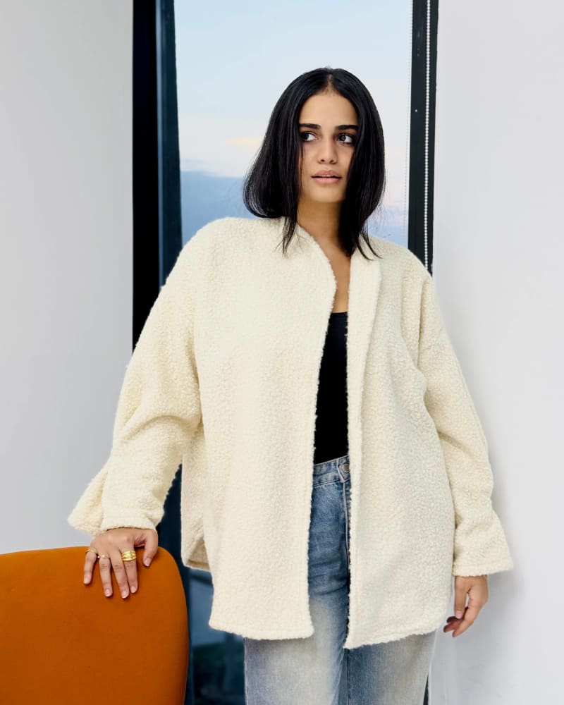 Angelic jacket in off white 