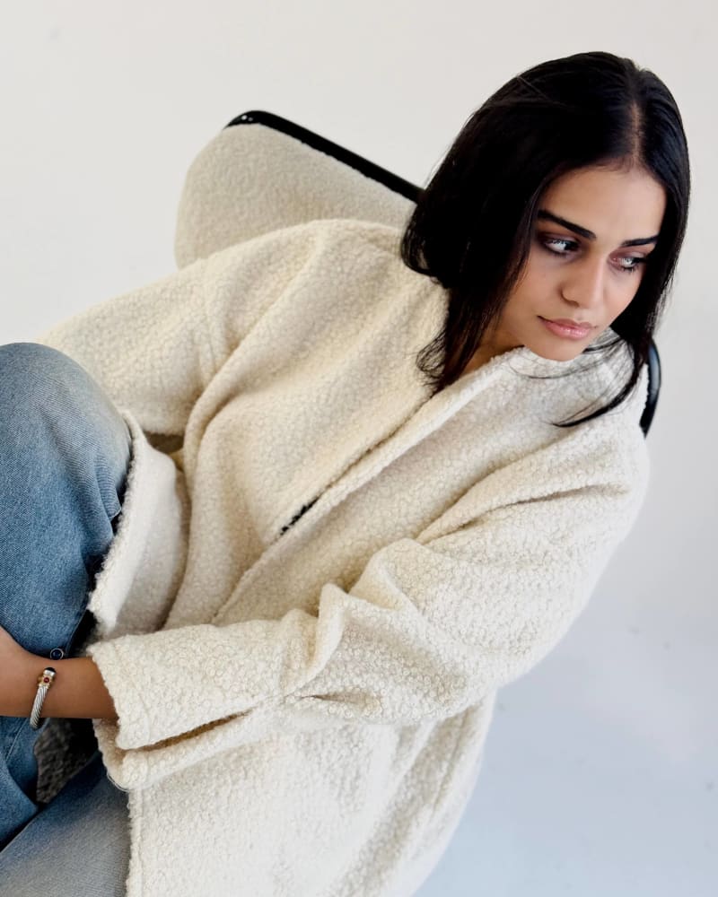 Angelic jacket in off white 