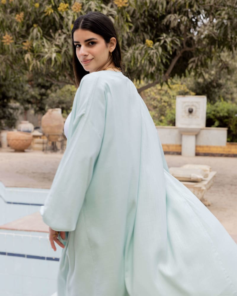 Flowy set - Icy mint green 