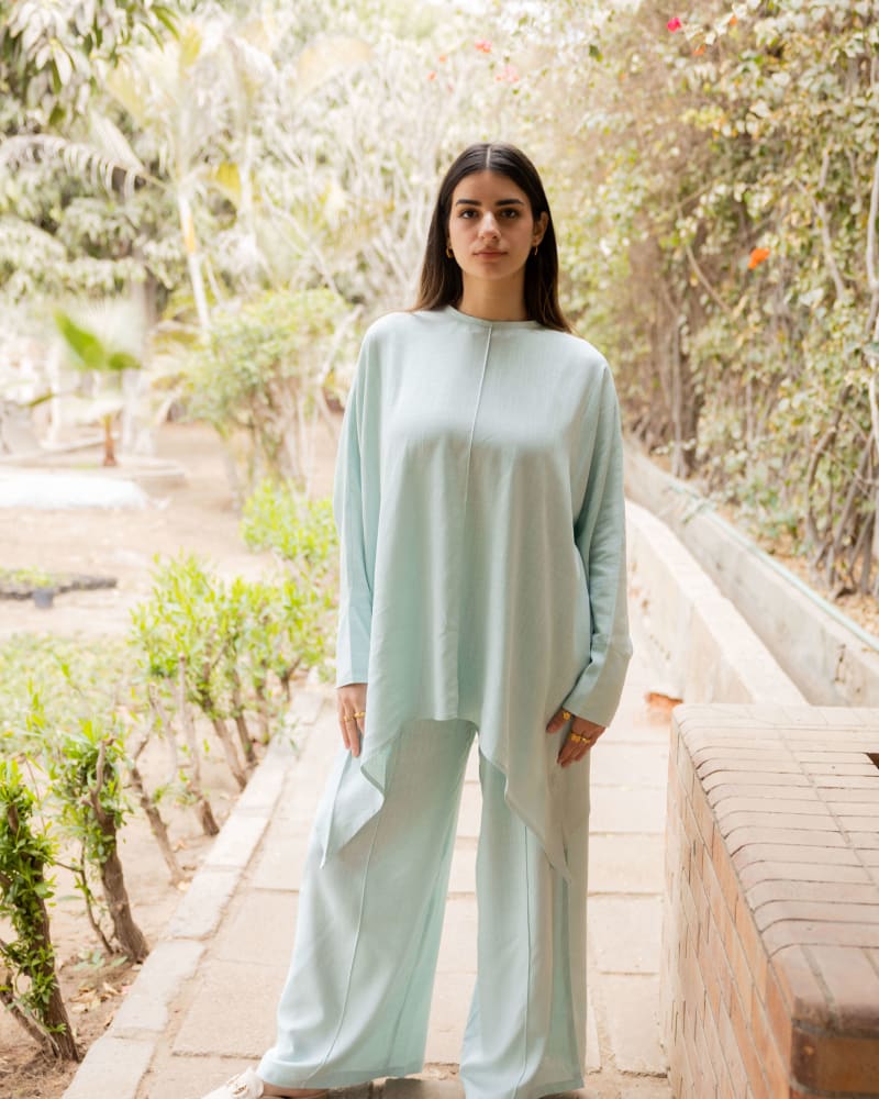 Sophia set - Icy mint green