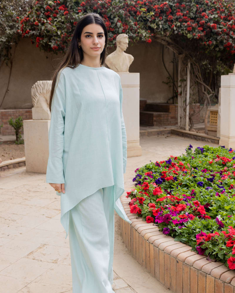 Sophia set - Icy mint green