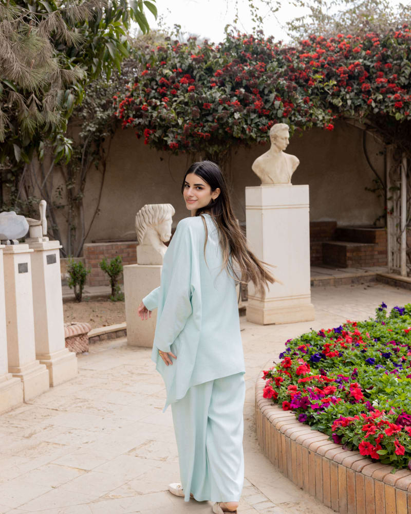 Sophia set - Icy mint green