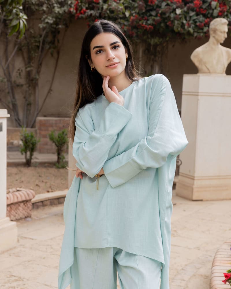 Sophia top - icy mint